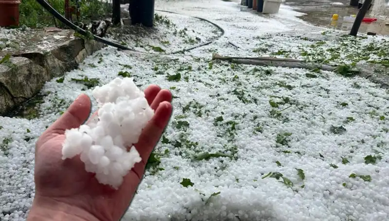 Haziran Ayında Beklenmedik Dolu Yağışı: Şehirler Beyaza Büründü!