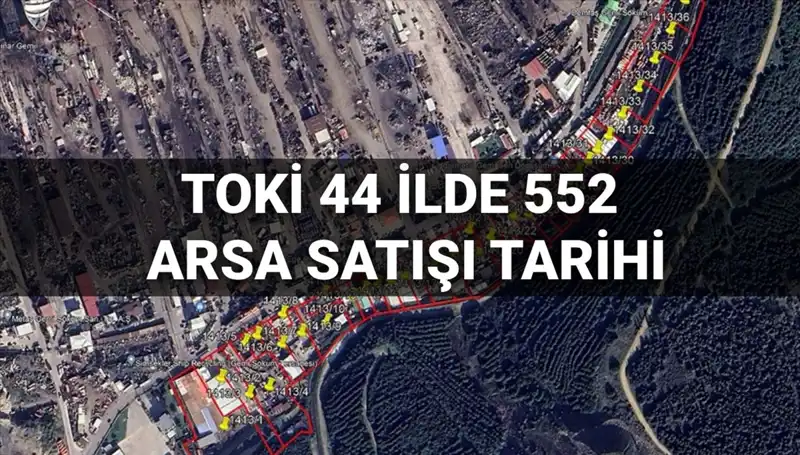 TOKİ, 44 İl'de 552 Arsa Satışını Tanıttı: Mülk Sahibi Olma Fırsatı
