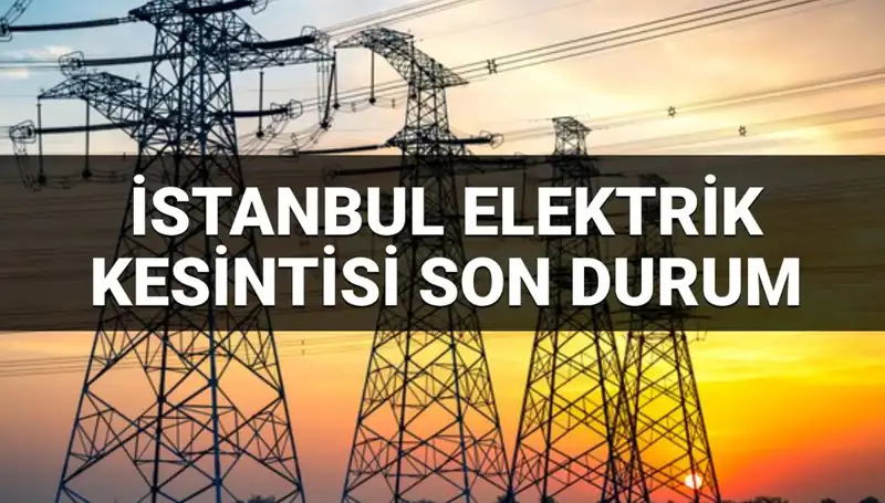 İstanbul'un 21 İlçesinde Elektrik Kesintisi: Kesinti Süresi ve Bölge Bilgileri