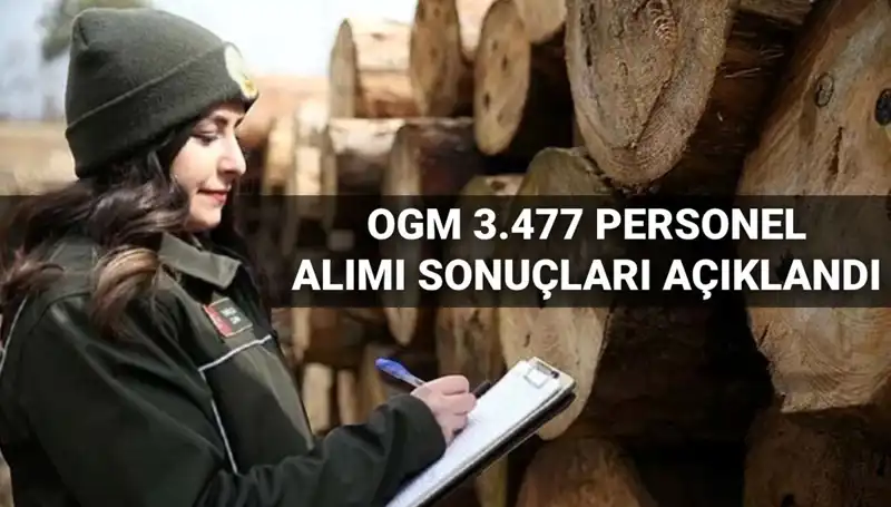 OGM 2025 Personel Alım Sonuçları Duyuruldu: Şoför ve Temizlik Personeli Kontenjanı Açıklandı
