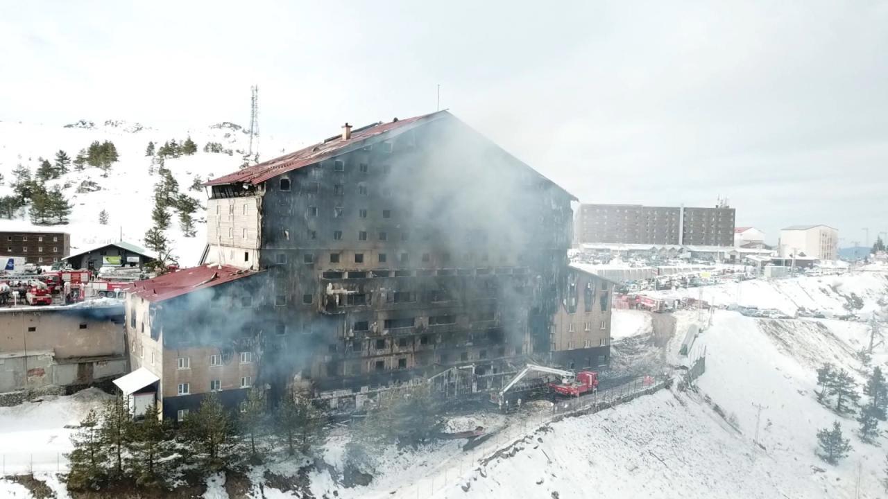 Yangın sonrası hastaneden taburcu edilen 29 kişi iyileşti