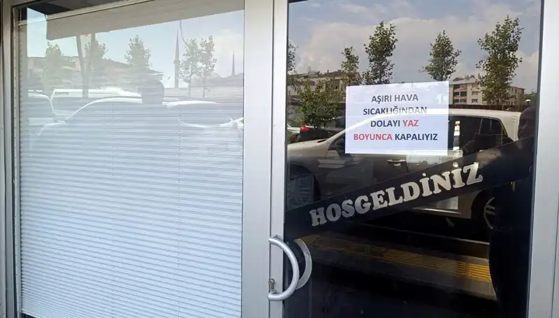 Afrika Sıcakları Esnafı Vurdu: Yaz Boyu Dükkanlar Kapalı Kalacak mı?